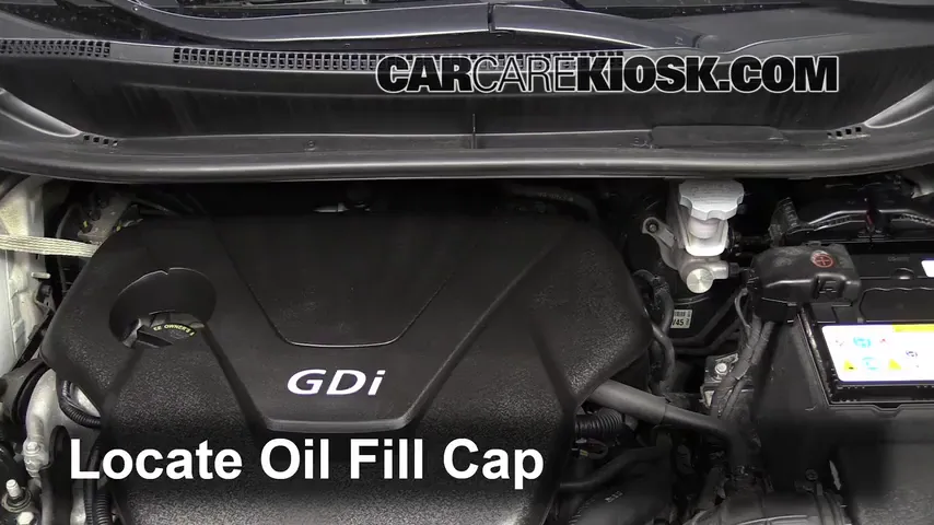 2012 Kia Rio5 LX 1.6L 4 Cyl. Oil